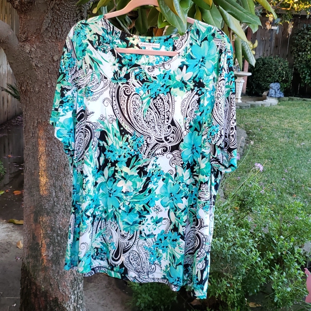 Super silky  Plus Size Blouse